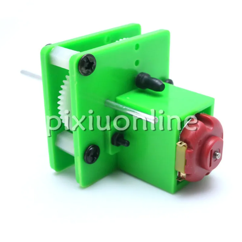 J008Y 130 Gear Motor Model C4 Production Suit for Teaching and Technology Green Plastic Gears DIY Parts