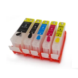 einkshop BCI-3 BCI-6 BCI-3e Refillable Ink Cartridges For Canon IP4000 IP5000 I860 MP870 MP710 MP780 MP760 MP750 BJC 3000 6000