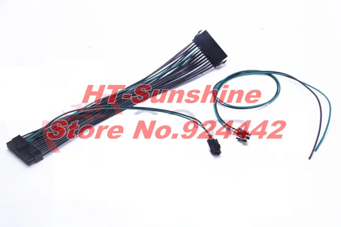 10 шт./лот двойная пусковая линия питания 24pin + 2pin * 1 для DELL 2950 1470 30 см + 50 см