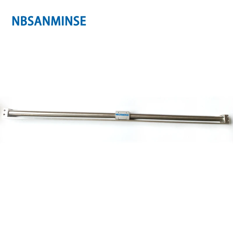 NBSANMINSE CY3R 10mm  Pneumatic Magnetically Coupled Rodless SMC Type Pneumatic Parts Compress Air Cylinder