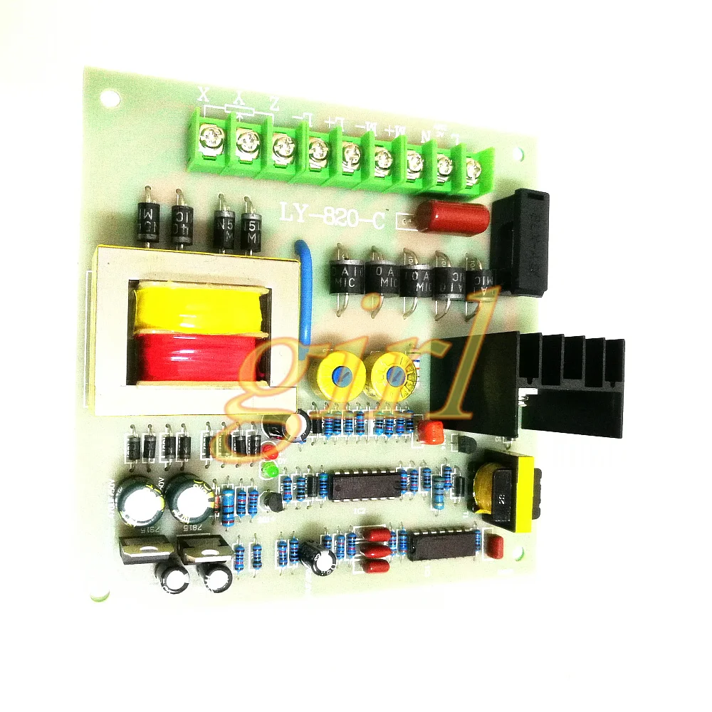 220V PWM DC motor speed control drive board permanent magnet excitation module LY820 overload protection