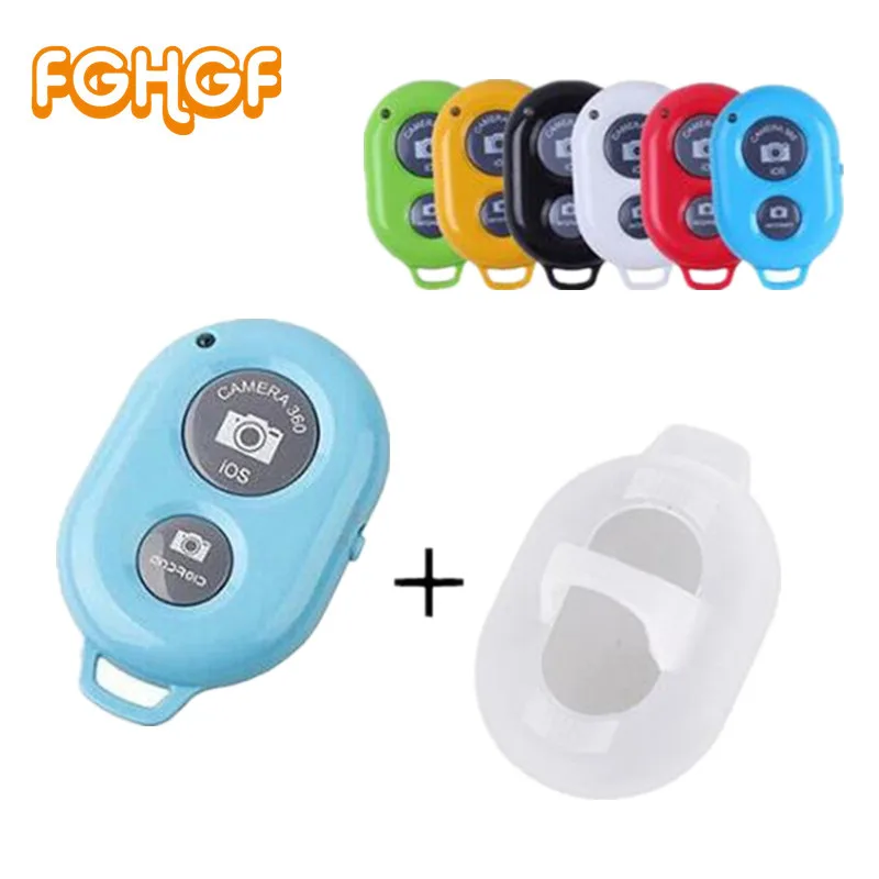 FGHGF Bluetooth Phone Self Timer Shutter Button selfie stick Shutter Release Wireless Remote Control for Android Phone iPhone