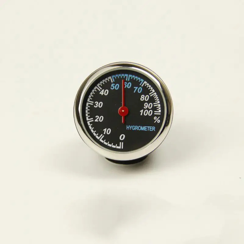 Car Thermometer Car Clock Electronic Watch Hygrometer Quartz Clock High Temperature Resistant