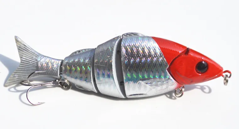 Swimbait Fishing Lure Minnow 5 Segment Sea Float Bait 12cm 21g Hard Joint Bait  Lures 1 Piece Sale
