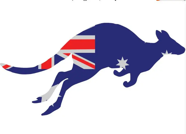 Flag of Australia with kangaroo Royalty home decoration banner flag with 100D polyester 2 grommet