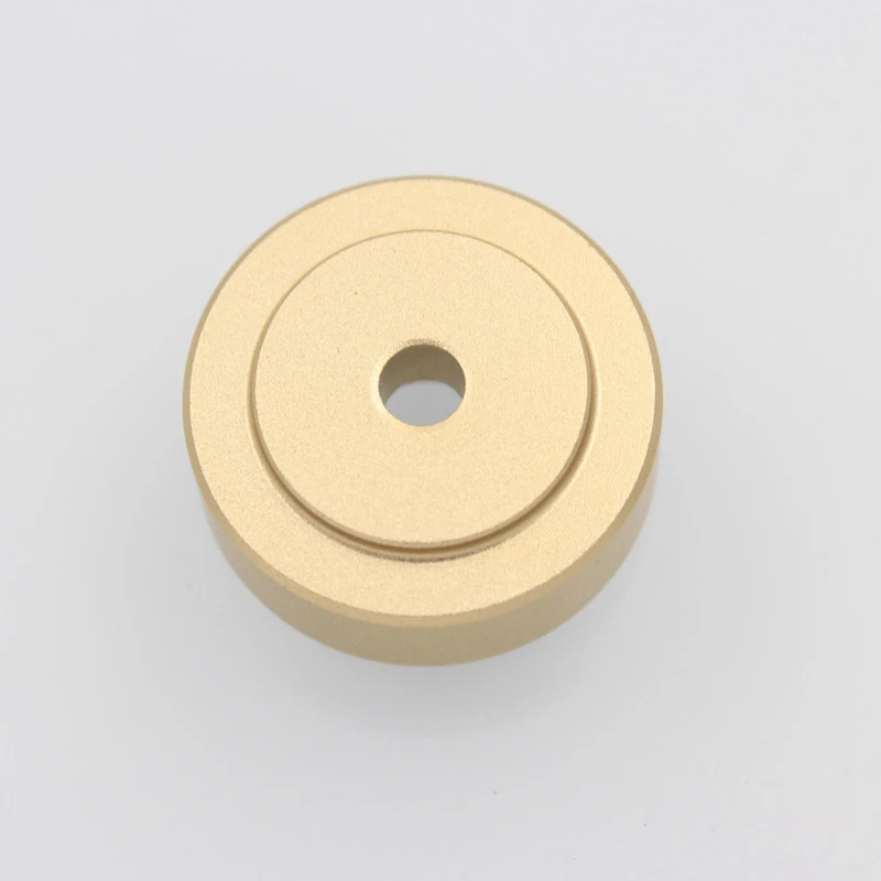 HIFIDIY LIVE-Alumínio Speaker Box Spikes Stand Feet Pad, DAC Amplificador, Decodificador, Áudio, Computer Rubber Buffer, Floor Foot Nail, M20 x 8