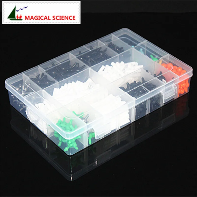 620pcs 9mm molecular model kit with box,Organic Chemistry Teaching Model for teacher & students in high school & University