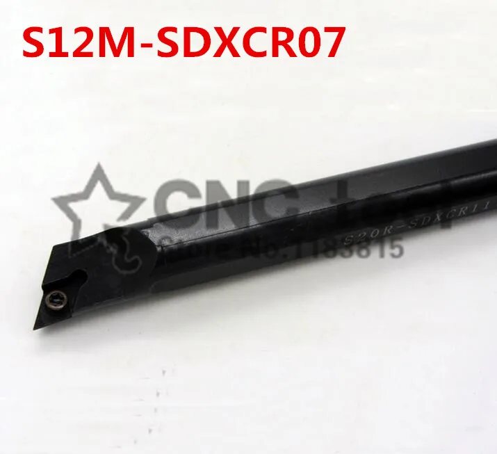 S12M-SDXCR07/S12M-SDXCL07 Boring bar tool holder,indexable Internal Turning tools,Screw Locked on clamping CNC Lathe DCGT0702