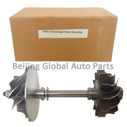 HX35 Turbocharger Rotor Assembly HX35 Turbo Balanced Turbine Wheel Shaft and Compressor Wheel