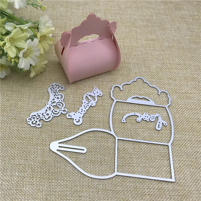 Wedding crown  box purse Metal Cutting Dies for DIY Scrapbooking Album Paper Cards Decorative Crafts Embossing Die Cuts