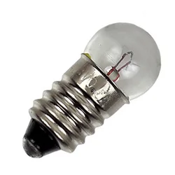 Alta qualità 50 pz E10 base a vite torcia lampadina lampade 3.5V 0.2A, 2.5V 0.2A E10 lampadina in miniatura