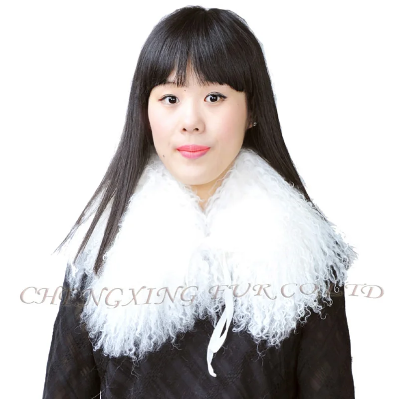 COLLAR-S4 High Quality Wholesale Tibetan Sheep Fur Winter Collar