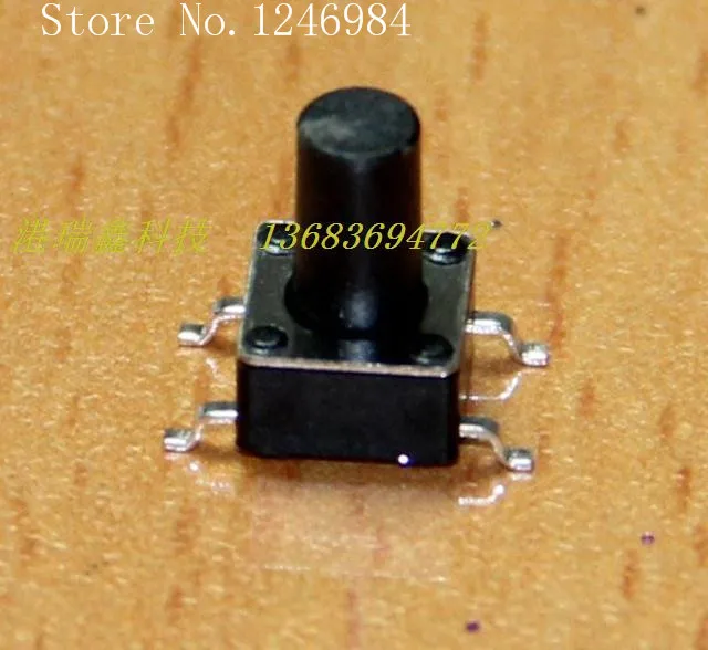 

[SA]6 * 6 * 9.5 meter patch key switch SMD 4P touch of a button reset switch TD-03XE Port Ruixin---200pcs/lot