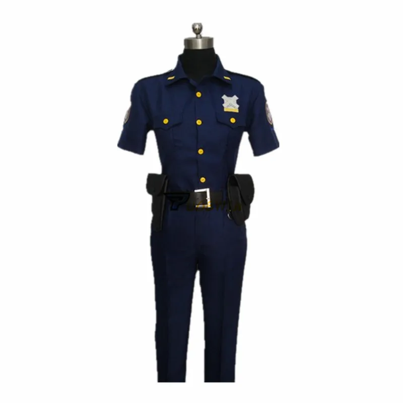 SBluuCosplay Rin Matsuoka Yamazaki Sosuke Cosplay Costume Police Uniform Full Set