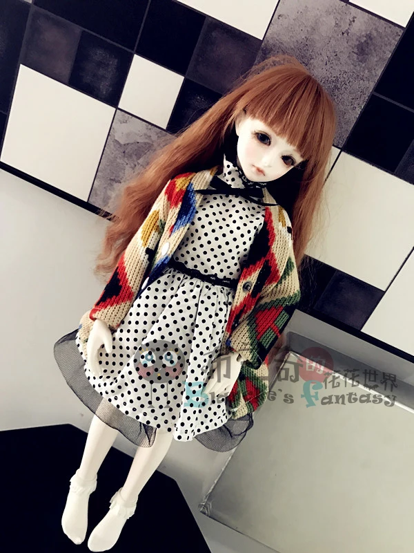 1/6 1/4 1/3 scale BJD dress+coat for BJD/SD clothing doll accessories,Not included doll,shoes,wig,and other accessories 18D1645