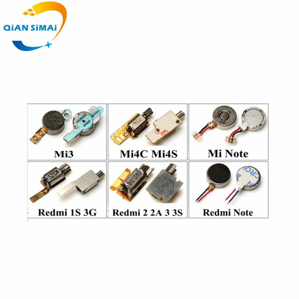 Vibrator Vibration Buzzer Motor Flex cable For Xiaomi Mi3 Mi4C Mi4S Mi5 Mi5s Plus Mi Note Redmi 1s 2 2A 3 3s Note 2 3 4 4X 5