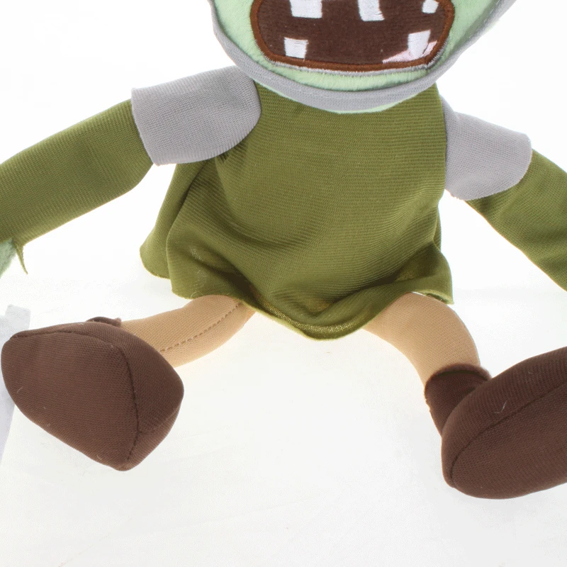 1pcs Plants vs Zombies Plush Toys 30cm PVZ Knight Zombie Plush Toy Doll Soft Stuffed Animals Toys Gifts for Kids Children