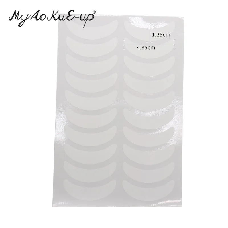 Augenaufkleber, 50 Paar, Papierpads unter den Augen, Augenpads für falsche Wimpernverlängerungen, Augenaufkleber, Augenpad-Sticker, Make-up-Tools – Detail 3