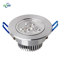 LED Spotlight 3W dimmable LED Recessed Cabinet Wall Spot Down light Ceiling Lamp AC110V 220V cold white For Home Lighting