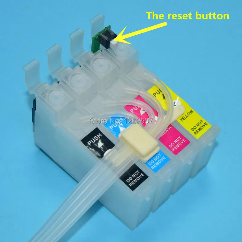 Europe 27XL T2711-T2714 Ciss System For Epson WorkForce Pro WF-7610 WF-7620 WF-7710 WF-7715 WF-3620 3640 WF-7110 WF-7210 Printer
