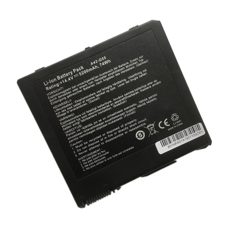 Imagem -03 - Supstone-bateria do Portátil para Asus 5200mah A42-g55 G55v G55vm G55vw G55vw-v2g G55vw-dh71 Es71 Rs71 0b11000080000 B056r014-0037