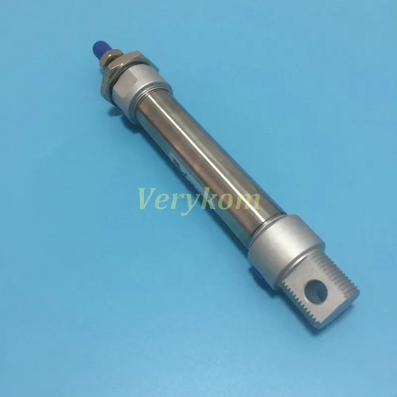 اسطوانة هواء صغيرة MA 32X80 32x60 من الفولاذ المقاوم للصدأ ، تعمل بالهواء المضغوط 32 مللي متر ، تجويف 60 مللي متر 80 مللي متر ، مكبس مزدوج المفعول 1/8 "Airtac