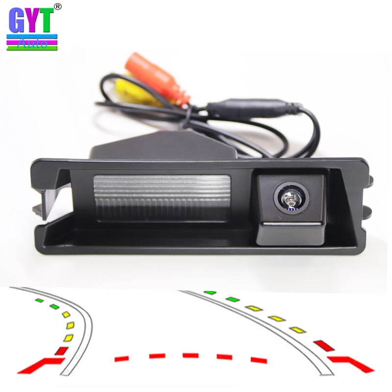 

Dynamic Trajectory Tracks car Rear View Parking Reverse backup Camera for Nissan March Renault Logan Renault Sandero