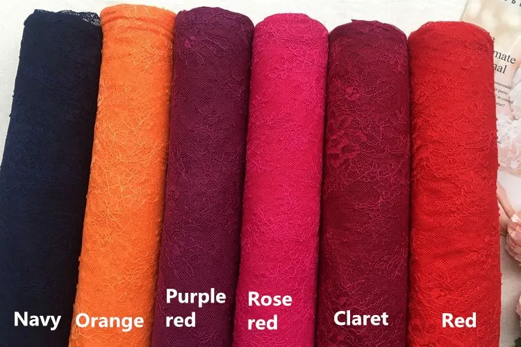 3 mt/teile Exquisite Frankreich Wimpern Spitze Stoff Weiß Handgemachte Diy Vorhang Dekorative 150 CM Breite Kleidung Zubehör RS122 – Detail 3