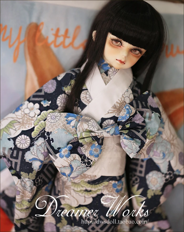 

1/4 1/3 scale BJD clothing accessories Japanese Yukata Kimono for BJD/SD doll,Not included doll,shoes,wig and other 1279