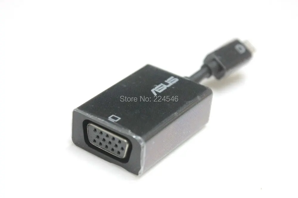 Brand New Genuine VGA Dongle Mini VGA to VGA Adapter 14001-00220200 for Asus UX21A UX31A UX32A UX32VD U38N UX51VZ Taichi21