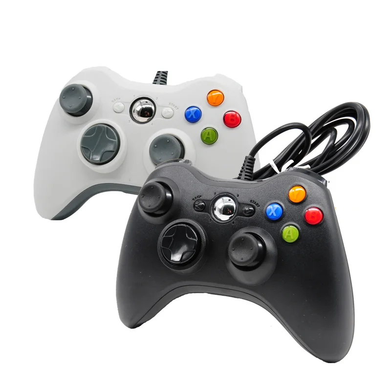 

USB Wired Joypad Game Controller Built-in Double Vibration Gamepad For PC Windows 7/ 8/ 10 /XP NOT for XBOX 360