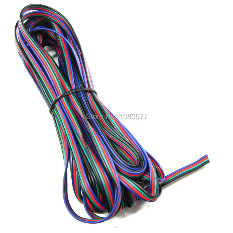 كابل تمديد سلك موصل 2Pin 3Pin 4Pin 5Pin 22AWG 20AWG/18AWG LED لـ 3528 5050 RGB WS2812B شريط LED يربط 1 مترمربع/وحدة