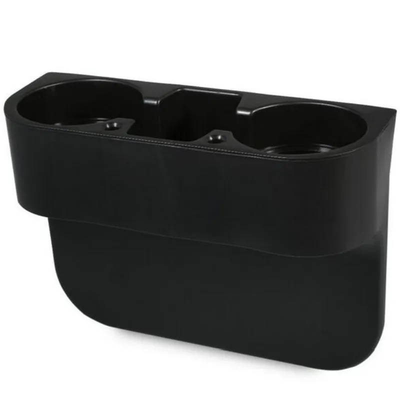 Organizer Per Sedile Posteriore Auto 2 In 1 Con Portabicchieri E Vano Portaoggetti, Aggancio Al Poggiatesta, Carico Max 3 Kg - 4