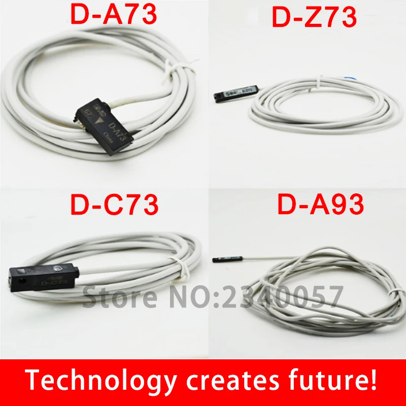 

5Pcs High-quality Air Cylinder Pneumatic proximity switch D-C73 D-Z73 D-A73 D-A93 D-A54 D-B54 D-M9B D-M9N Magnetic switch