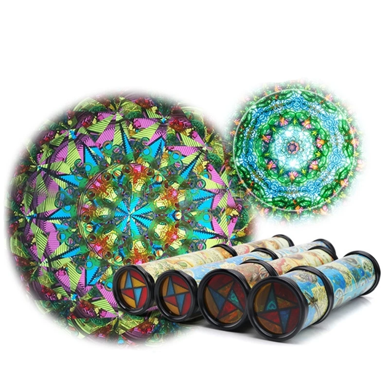 30cm Rotation Kaleidoscope Baby Infants Fancy Lay In Early Childhood Toy Autism Toys For Children #HC6U# Drop shipping