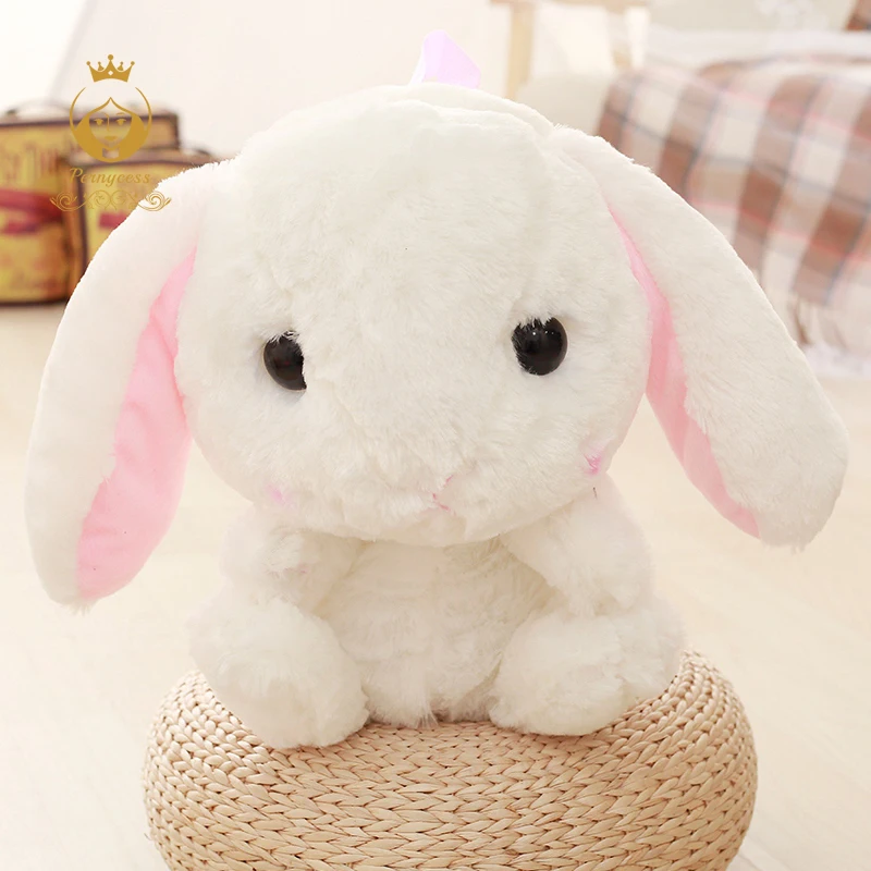 Cute Little Rabbit Shoulder Bag, Plush Big Rabbit Backpack, Cartoon Long Ear Rabbit Backpack