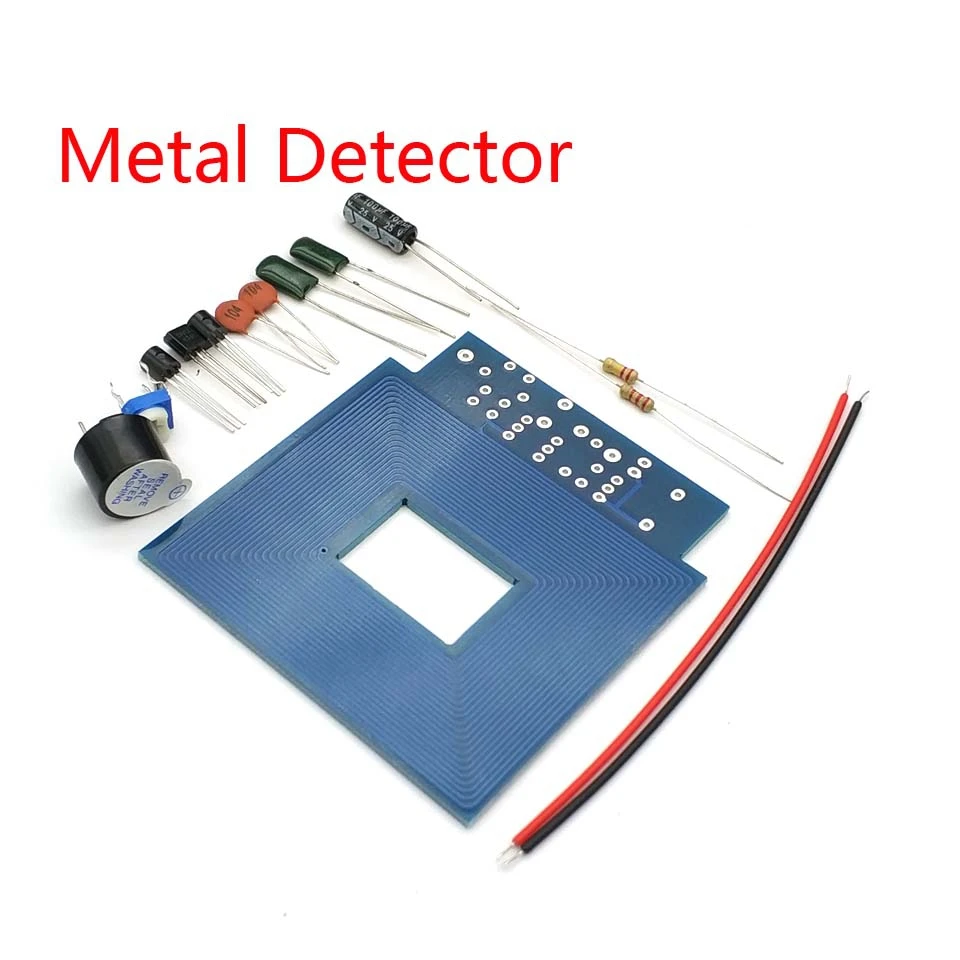 DIY Kits Metal Detector Scanner Unassembled Kit Electroniqu Project 3-5V Suite Trousse Board Module Electronic Part