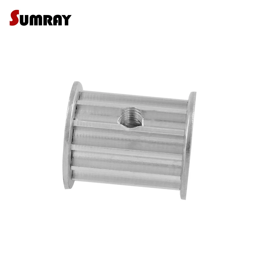 2pcs 5M 10T Transmission Pulley 5/6/6.35mm Inner Bore 16/21mm Width Tooth Belt Pulley for Engraving Machine