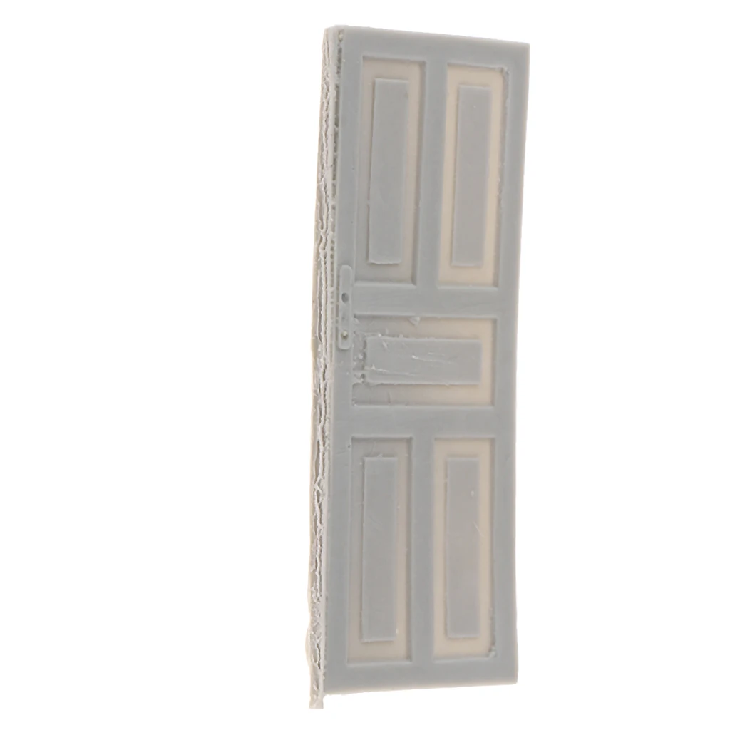 MagiDeal 1/35 Diorama Accessories Resin Home Door Model - Resin Scene Layout