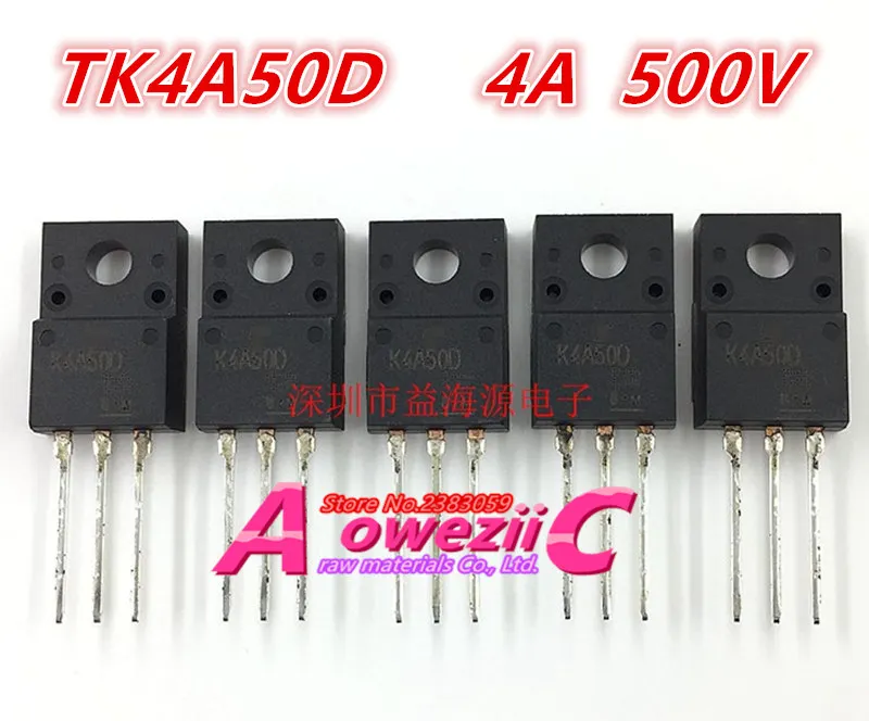 Aoweziic 100% 신규 수입 원래 TK4A50D K4A50D TK4A60D K4A60D TK4A60DB K4A60DB TK4A60DAR K4A60DAR TK4A65DA K4A65DA TO-220F