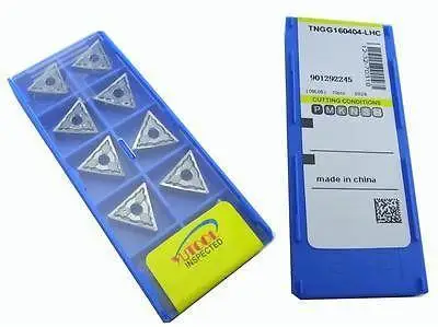 

New 10PCS Triangle TNMG160404 ALuminium Carbide Insert Turning cutter insert