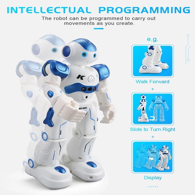 JJRC R2 Rc Robot Intelligent Smart Toy Vector Gesture Remote Control Emo Robotica Dancing Rc Bobo Toys For Boys Girls Children