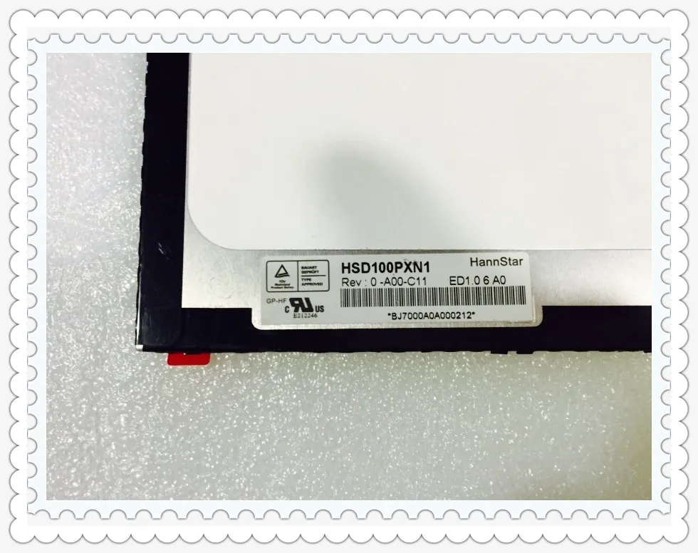 Free shipping 10 inch LCD HSD100PXN1, HSD100PXN1-A00 B00 REV:0 for Tablet Display screen,1024*768