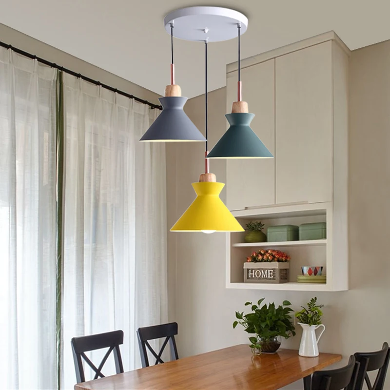 

Hanging Lamp Modern Creative Nordic hanging Lights Corridor Restaurant Designer Pendant Lamps Bar Cafe Pendant Light for Kitchen