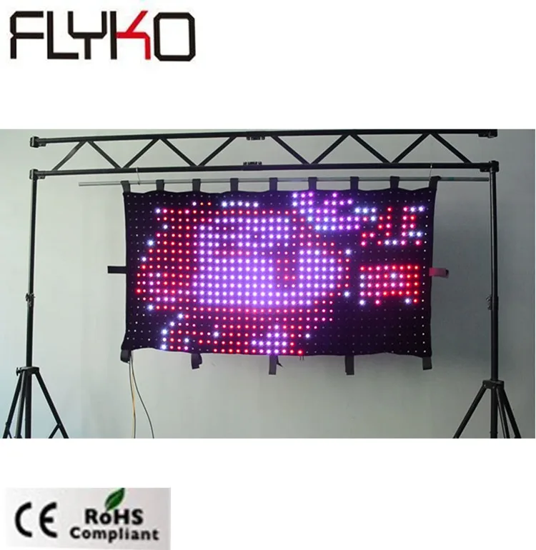 fireproof velvet cloth flexible curtain P5cm equipments producing 2m by 1m wedding decorations