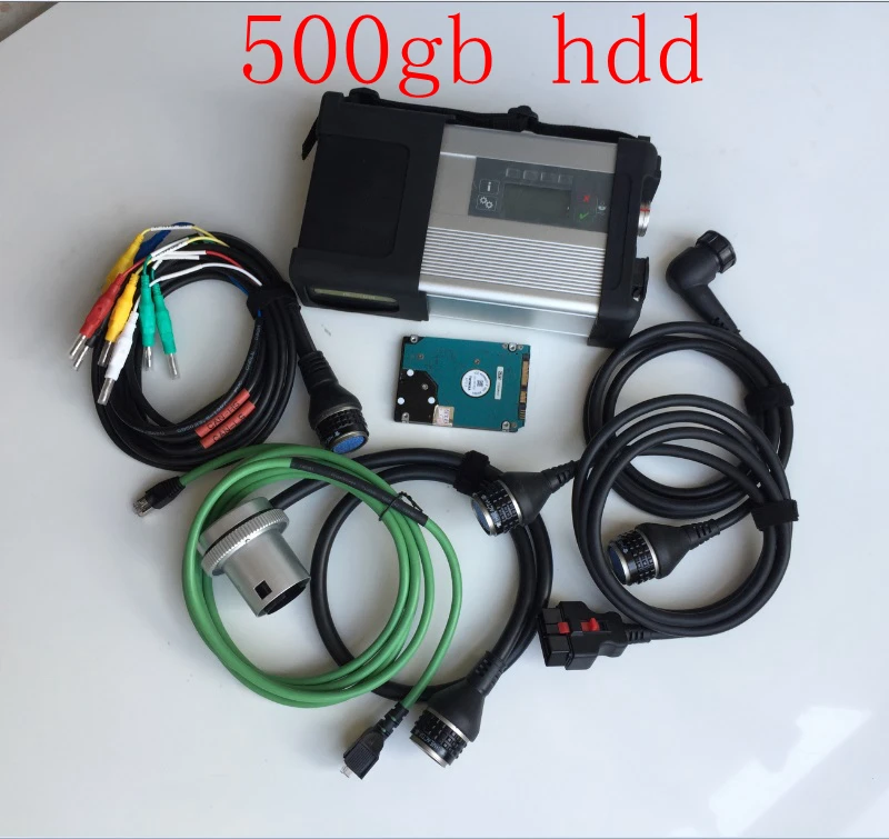 Hot MB Star C5 Diagnostic Tool SD Connect Compact C5 Multiplexer with full set cables Wifi Function with Software V2023.12