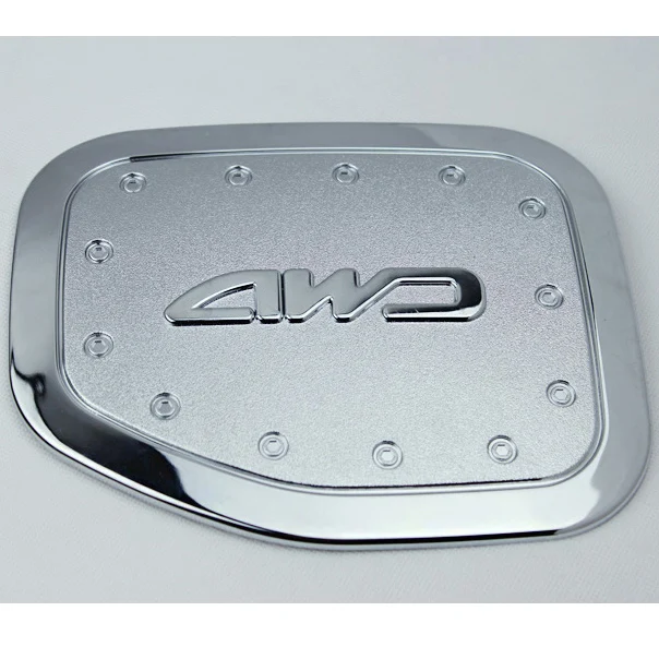 Chrome Fuel Gas Tank Cover For Toyota Land Cruiser Prado FJ120  Accessories 2003-2009