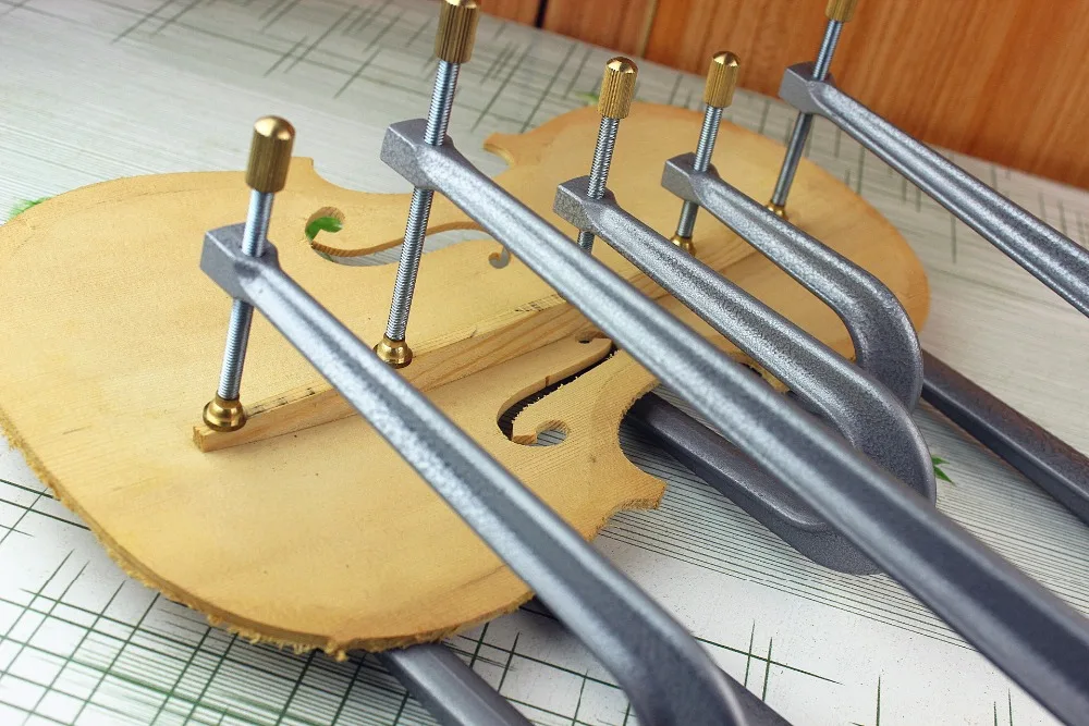 Violin/viola making tools, 1 set (5pcs) Violin/viola bass bar clamps tools