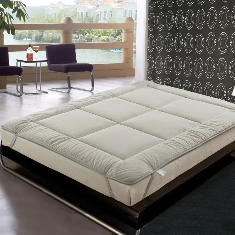 Thick Warm Foldable Single Or Double Mattress Fashion NEW Topper Quilted Bed Can Customizable