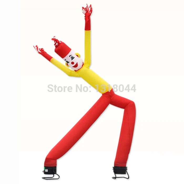 

6m clown inflatable air dancer inflatable advertising puppet inflatable sky dancer inflatable dancing man